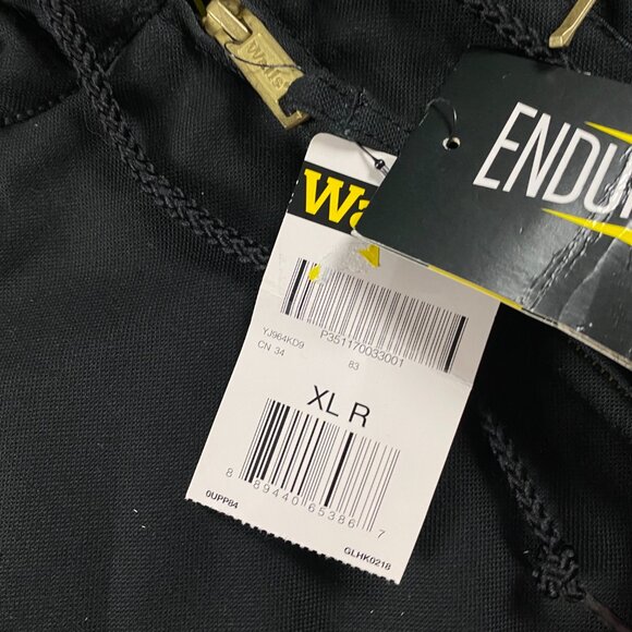 Walls Hooded Duck Canvas Jacket Men's XL Insulated Black Enduro Flex Chore Work - Picture 4 of 11